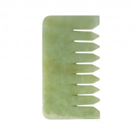 White Lotus Jade Body Comb & Jade Scalp Comb All in One
